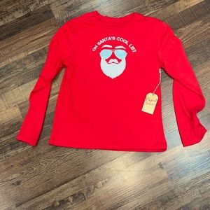 Youth large Santa Shirt. NWT. Magical Season